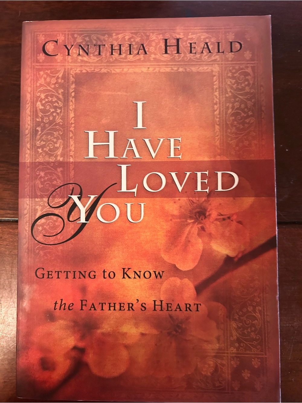 Cynthia Heald Devotional Book - Warm Brown & Amber Cover